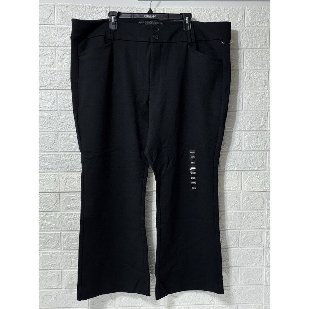 Studio By Torrid Signature Ponte Stretch Trouser Black Women Size 26S